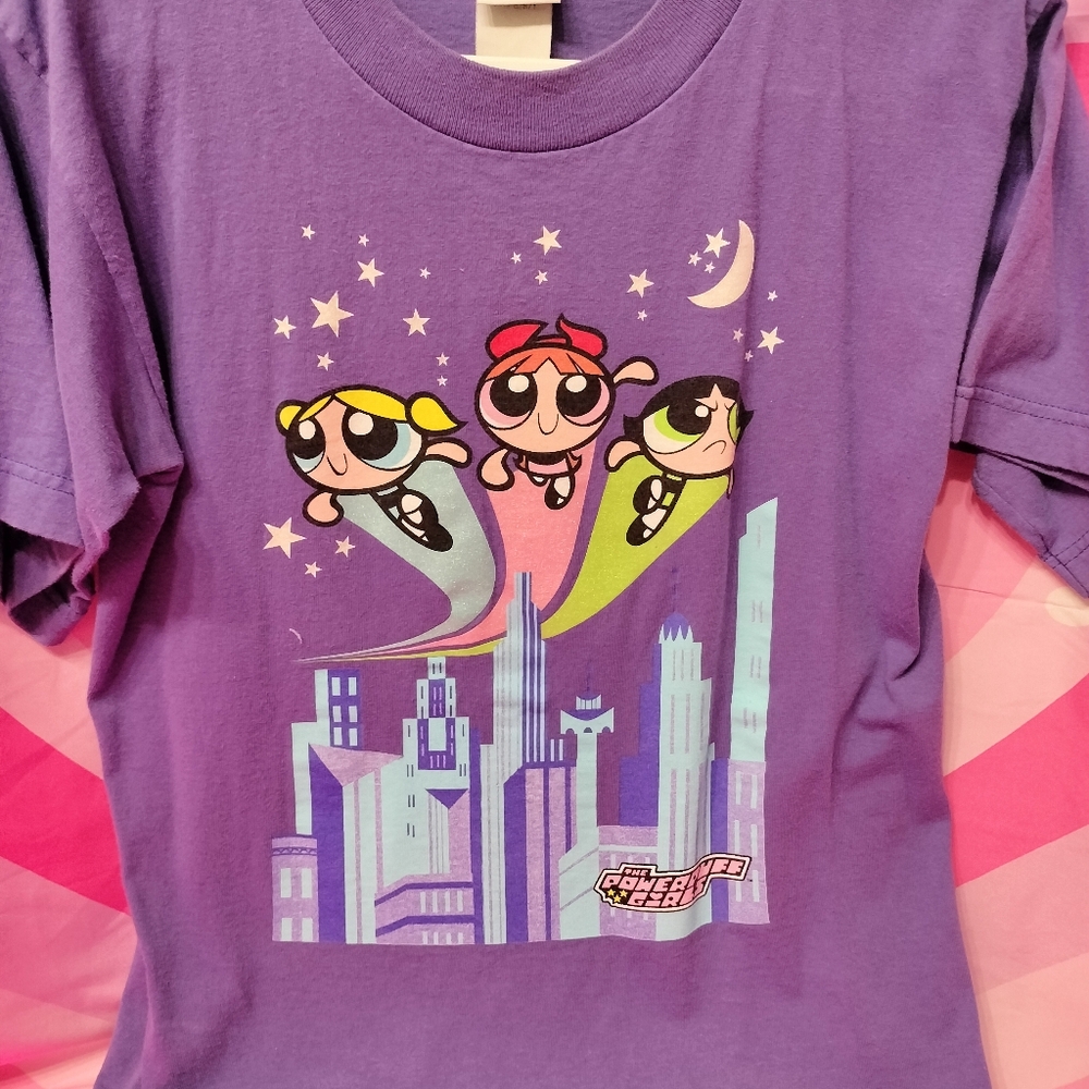 Powerpuff girls Purple T-shirt